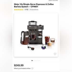 Ninja Espresso & Coffee Machine